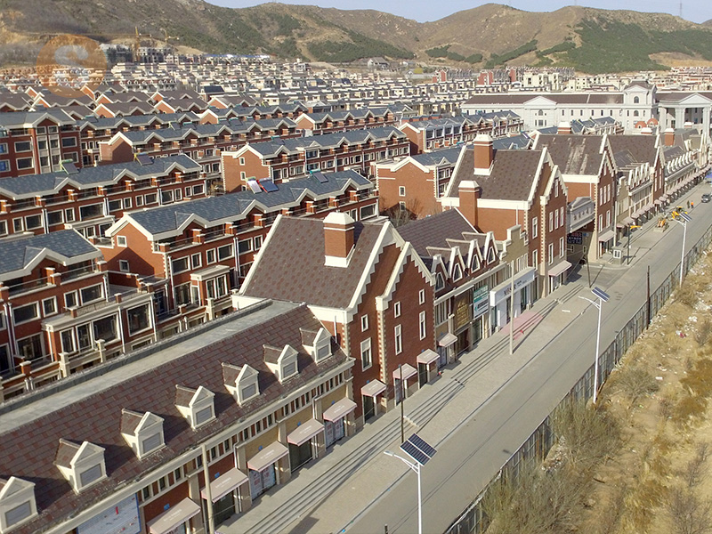 錦州市桃源小鎮街燈68座