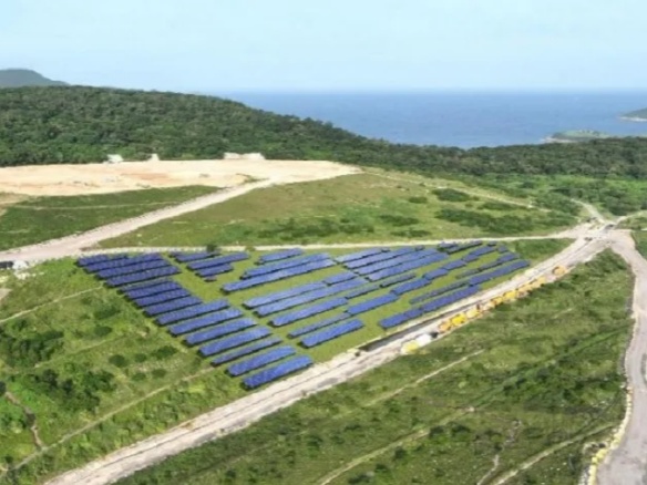 全球足跡 | 2025年開始供電！陽光能源為香港首個堆填區(qū)光伏發(fā)電場供貨